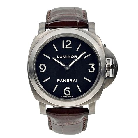 panerai luminor base pam00176|luminor Panerai budget watch.